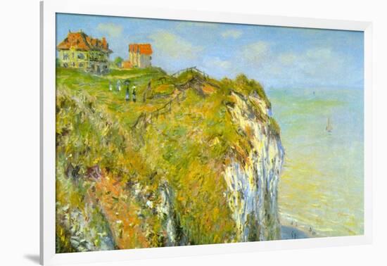 Cliffs-Claude Monet-Framed Art Print