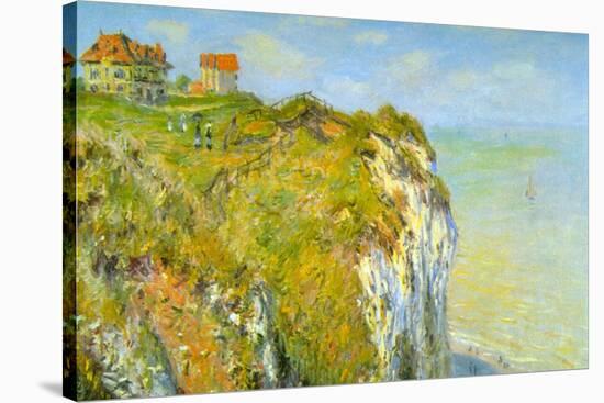 Cliffs-Claude Monet-Stretched Canvas