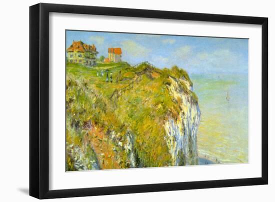 Cliffs-Claude Monet-Framed Art Print