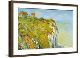 Cliffs-Claude Monet-Framed Art Print