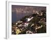 Cliffside Homes on Acapulco Bay, Mexico-Walter Bibikow-Framed Photographic Print