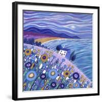 Clifftop Cottage, 2013-David Newton-Framed Giclee Print