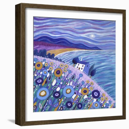 Clifftop Cottage, 2013-David Newton-Framed Giclee Print