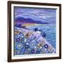 Clifftop Cottage, 2013-David Newton-Framed Giclee Print