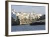 Clifftop Houses, Built onto Rocks, Forming the Harbour of Polignano a Mare-Stuart Forster-Framed Photographic Print