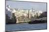 Clifftop Houses, Built onto Rocks, Forming the Harbour of Polignano a Mare-Stuart Forster-Mounted Photographic Print