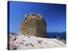 Clifftop Ruin at the Punta De L'Escaleta, Benidorm, Valencia, Spain-Ruth Tomlinson-Stretched Canvas