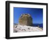 Clifftop Ruin at the Punta De L'Escaleta, Benidorm, Valencia, Spain-Ruth Tomlinson-Framed Photographic Print