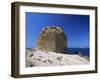 Clifftop Ruin at the Punta De L'Escaleta, Benidorm, Valencia, Spain-Ruth Tomlinson-Framed Photographic Print
