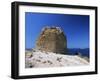 Clifftop Ruin at the Punta De L'Escaleta, Benidorm, Valencia, Spain-Ruth Tomlinson-Framed Photographic Print