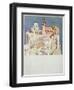 Clifftop Town, C.1930-John Armstrong-Framed Giclee Print