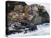 Clifftop Village of Manarola, Cinque Terre, UNESCO World Heritage Site, Liguria, Italy, Europe-Christian Kober-Stretched Canvas