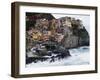 Clifftop Village of Manarola, Cinque Terre, UNESCO World Heritage Site, Liguria, Italy, Europe-Christian Kober-Framed Photographic Print