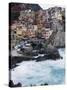 Clifftop Village of Manarola, Cinque Terre, UNESCO World Heritage Site, Liguria, Italy, Europe-Christian Kober-Stretched Canvas