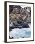 Clifftop Village of Manarola, Cinque Terre, UNESCO World Heritage Site, Liguria, Italy, Europe-Christian Kober-Framed Photographic Print