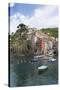 Clifftop Village of Riomaggiore, Cinque Terre, UNESCO World Heritage Site, Liguria, Italy, Europe-Gavin Hellier-Stretched Canvas