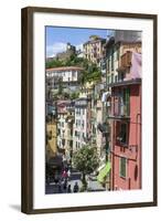 Clifftop Village of Riomaggiore, Cinque Terre, UNESCO World Heritage Site, Liguria, Italy, Europe-Gavin Hellier-Framed Photographic Print