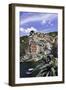 Clifftop Village of Riomaggiore, Cinque Terre, UNESCO World Heritage Site, Liguria, Italy, Europe-Gavin Hellier-Framed Photographic Print