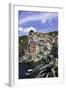 Clifftop Village of Riomaggiore, Cinque Terre, UNESCO World Heritage Site, Liguria, Italy, Europe-Gavin Hellier-Framed Photographic Print