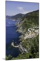 Clifftop Village of Riomaggiore, Cinque Terre, UNESCO World Heritage Site, Liguria, Italy, Europe-Gavin Hellier-Mounted Photographic Print