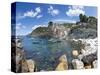 Clifftop Village of Riomaggiore, Cinque Terre, UNESCO World Heritage Site, Liguria, Italy, Europe-Gavin Hellier-Stretched Canvas