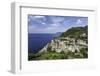 Clifftop Village of Riomaggiore, Cinque Terre, UNESCO World Heritage Site, Liguria, Italy, Europe-Gavin Hellier-Framed Photographic Print