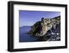 Clifftop Village of Riomaggiore, Cinque Terre, UNESCO World Heritage Site, Liguria, Italy, Europe-Gavin Hellier-Framed Photographic Print