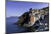 Clifftop Village of Riomaggiore, Cinque Terre, UNESCO World Heritage Site, Liguria, Italy, Europe-Gavin Hellier-Mounted Photographic Print