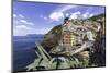 Clifftop Village of Riomaggiore, Cinque Terre, UNESCO World Heritage Site, Liguria, Italy, Europe-Gavin Hellier-Mounted Photographic Print