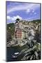 Clifftop Village of Riomaggiore, Cinque Terre, UNESCO World Heritage Site, Liguria, Italy, Europe-Gavin Hellier-Mounted Photographic Print