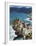 Clifftop Village of Vernazza, Cinque Terre, UNESCO World Heritage Site, Liguria, Italy, Europe-Christian Kober-Framed Photographic Print