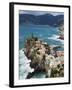 Clifftop Village of Vernazza, Cinque Terre, UNESCO World Heritage Site, Liguria, Italy, Europe-Christian Kober-Framed Photographic Print