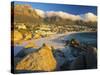 Clifton Bay and Beach, Cape Town, South Africa-Peter Adams-Stretched Canvas