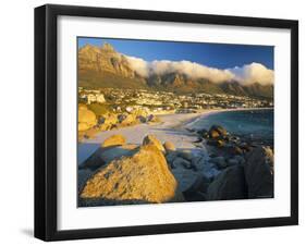 Clifton Bay and Beach, Cape Town, South Africa-Peter Adams-Framed Photographic Print