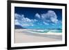 Clifton Beach, Cape Town, South Africa, Paradise Beach, Luxury Tropical Resort, Panoramic Seascape,-Anna Omelchenko-Framed Photographic Print