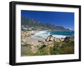 Clifton Beach, Cape Town, South Africa-Gavin Hellier-Framed Photographic Print