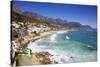 Clifton Beach-ZambeziShark-Stretched Canvas