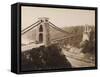 Clifton Bridge Photo-null-Framed Stretched Canvas