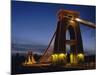 Clifton Suspension Bridge, Bristol, Avon, England, UK, Europe-Charles Bowman-Mounted Photographic Print