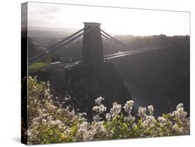 Clifton Suspension Bridge, Bristol, England, United Kingdom-Charles Bowman-Stretched Canvas