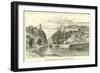 Clifton Suspension Bridge, from Ashton Meadow-null-Framed Giclee Print