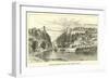 Clifton Suspension Bridge, from Ashton Meadow-null-Framed Giclee Print