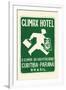 Climax Hotel-null-Framed Art Print