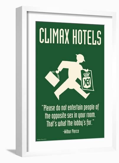 Climax Hotel-Wilbur Pierce-Framed Art Print