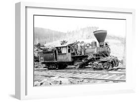 Climax: The Engine That Could-Clark Kinsey-Framed Art Print