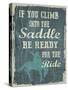 Climb in the Saddle-Erin Clark-Stretched Canvas
