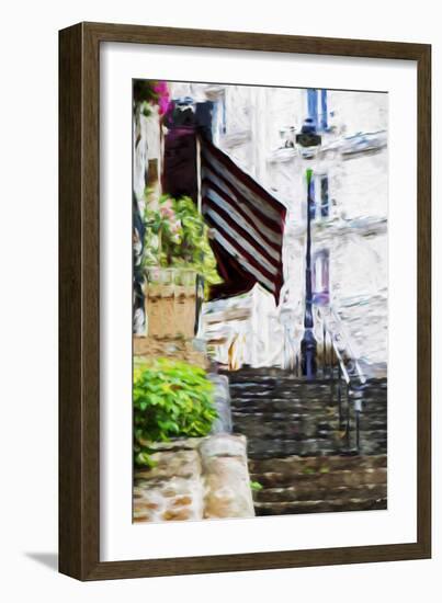 Climb the Stairs III - In the Style of Oil Painting-Philippe Hugonnard-Framed Giclee Print