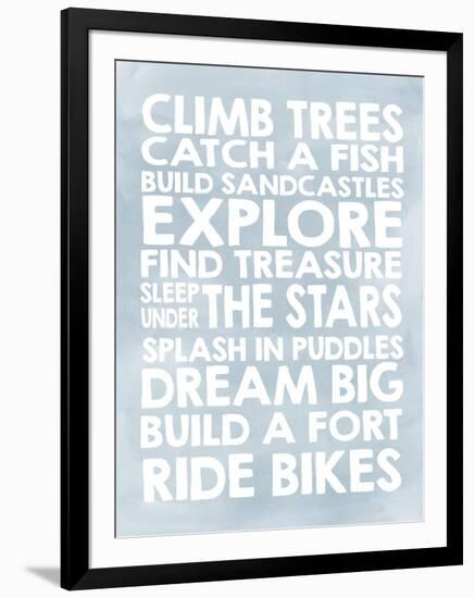 Climb Trees-Erin Clark-Framed Giclee Print