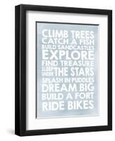 Climb Trees-Erin Clark-Framed Premium Giclee Print