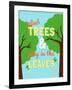 Climb Trees-SD Graphics Studio-Framed Art Print